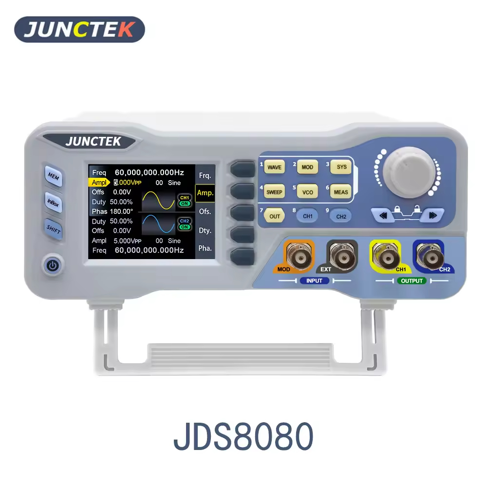 Function Arbitrary Waveform Generator - JDS8080 JUNCTEK 80MHz Zweikanal-Signalgenerator mit beliebiger
