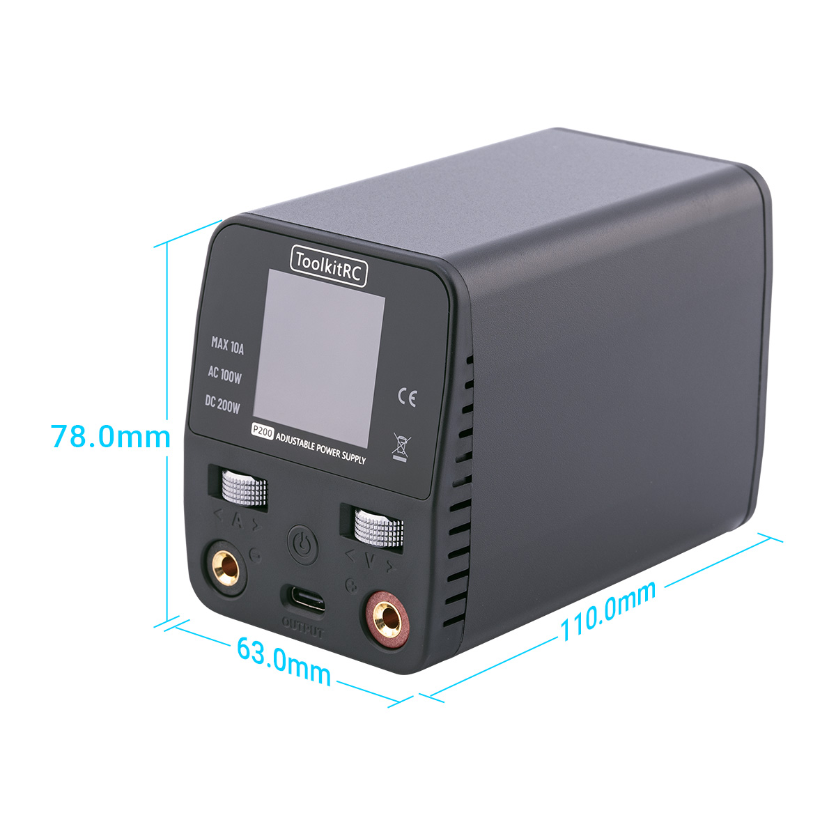 ToolkitRC P200 V2 Netzteiladap – Programmable Dc Power Supply 30V 10A Bewertung und Preis