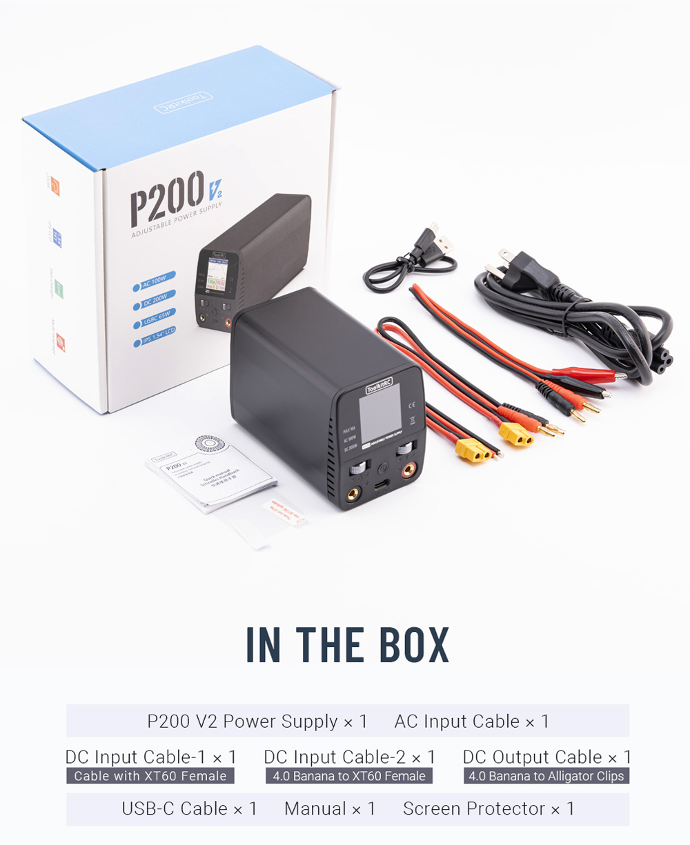 ToolkitRC P200 V2 Netzteiladap – Programmable Dc Power Supply 30V 10A Bewertung und Preis