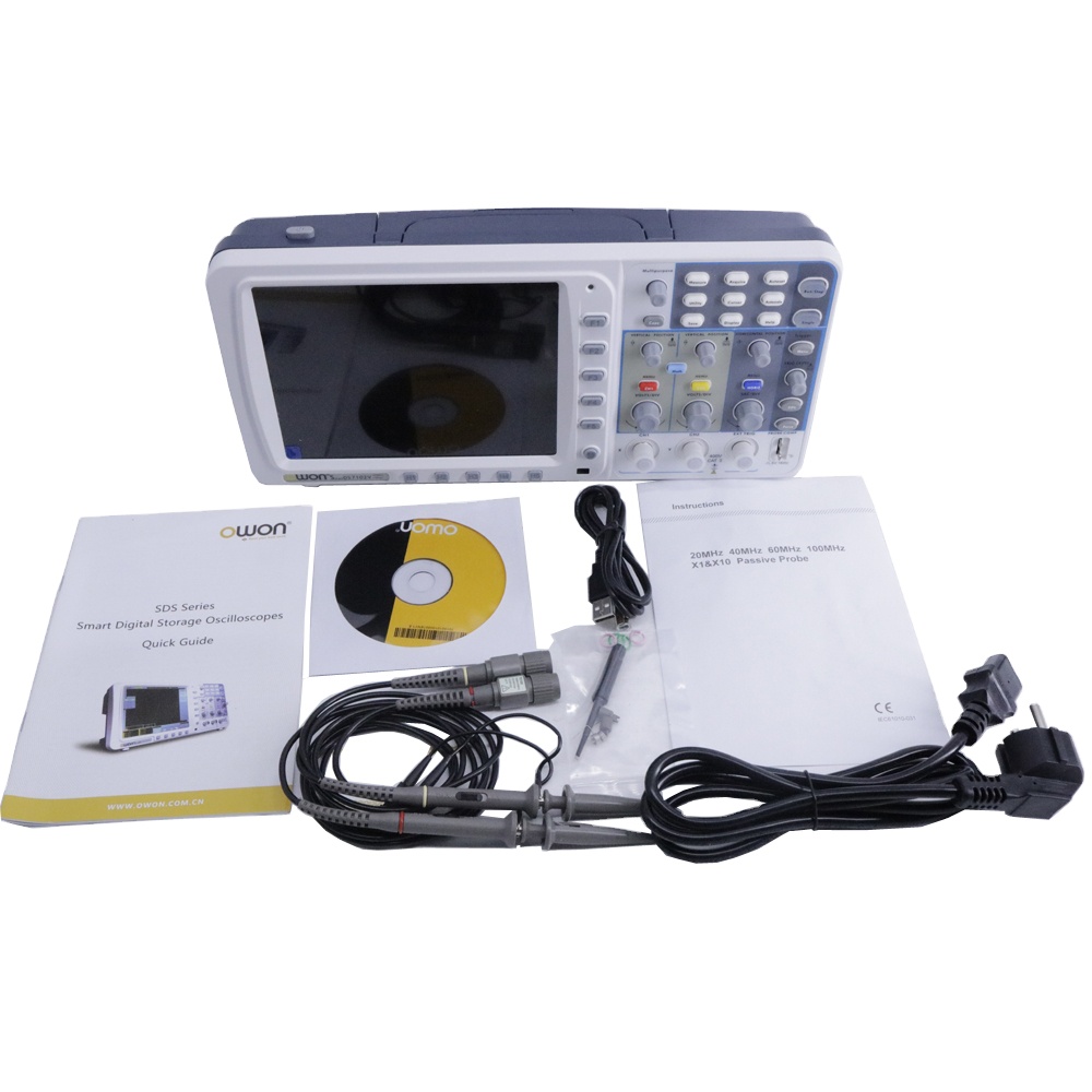 OWON SDS7102V Digitales Speich – Digital Storage Oscilloscope 100Mhz Bewertung und Preis